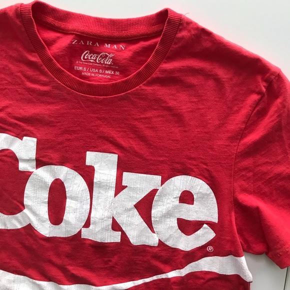 Zara X Cocacola collaboration T-shirt - Picture 5 of 6
